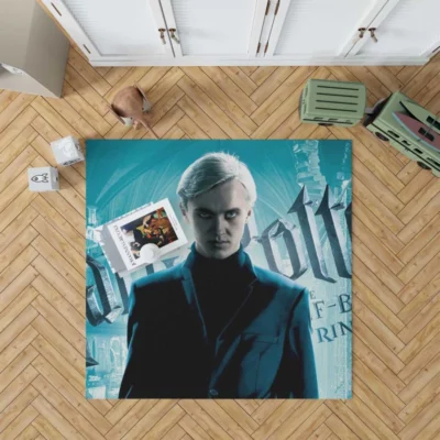 Harry Potter - Malfoy Movie Draco Malfoy Tom Felton Rug