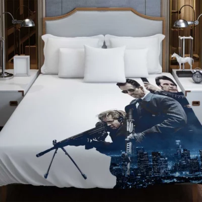 Heat Movie Val Kilmer Robert De Niro Duvet Cover