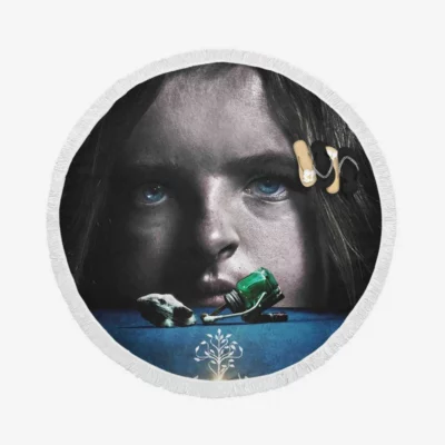 Hereditary Movie Round Beach Towel