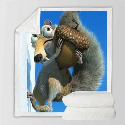 Ice Age Movie Sherpa Fleece Blanket