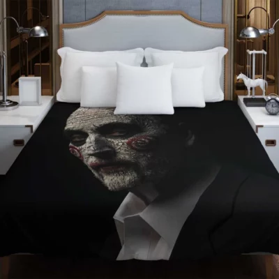 Jigsaw Movie Saw Tobin Bell Duvet Cover