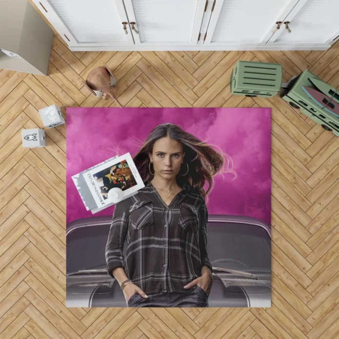 Jordana Brewster Mia Toretto Fast &Amp; Furious 9 Movie Rug