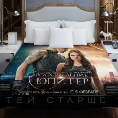 Jupiter Ascending Movie Mila Kunis Duvet Cover