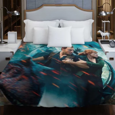 Jurassic World Fallen Kingdom Movie Bryce Dallas Howard Duvet Cover