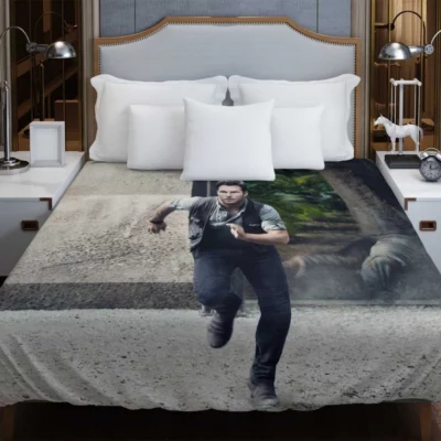 Jurassic World Movie Chris Pratt Duvet Cover