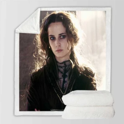 Kingdom Of Heaven Movie Eva Green Sherpa Fleece Blanket