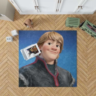 Kristoff in Frozen Disney Movie Rug