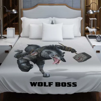 Kung Fu Panda 2 Movie Boss Wolf Duvet Cover