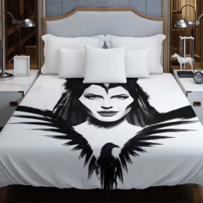 Maleficent Mistress of Evil Movie Angelina Jolie Duvet Cover