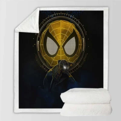 Marvel Cinematic Universe Spider-Man Movie Sherpa Fleece Blanket