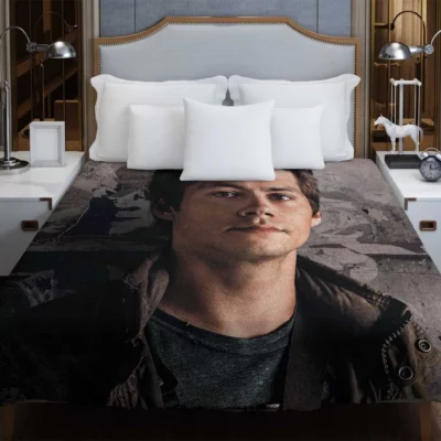 Maze Runner The Death Cure Movie Dylan OBrien Duvet Cover