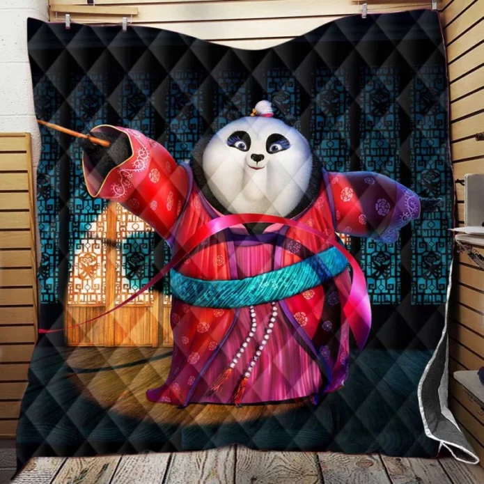 Mei Mei In Kung Fu Panda 3 Movie Quilt Blanket