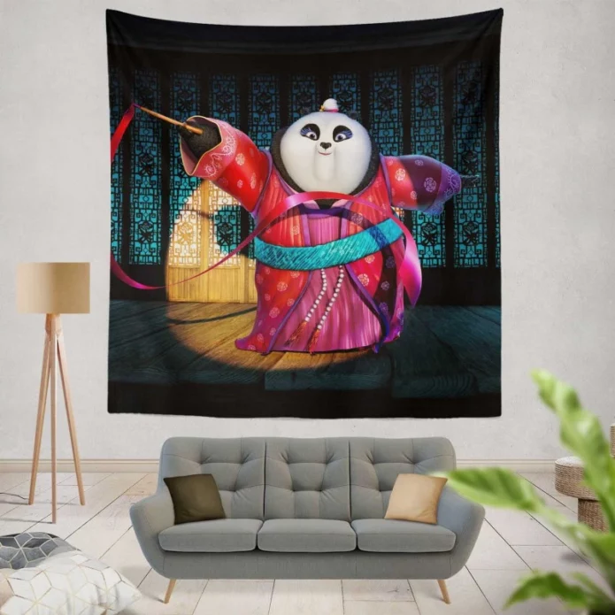 Mei Mei In Kung Fu Panda 3 Movie Wall Hanging Tapestry