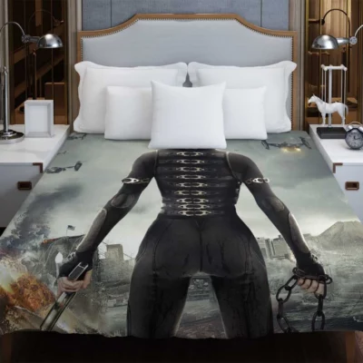 Milla Jovovich Resident Evil Afterlife Movie Duvet Cover