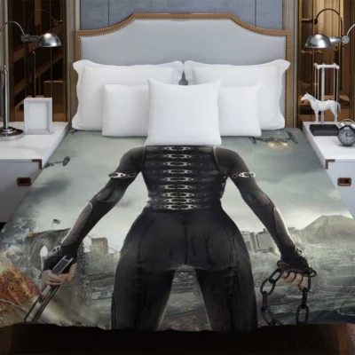 Milla Jovovich Resident Evil Retribution Movie Duvet Cover