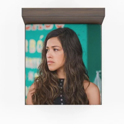 Miss Bala Movie Gina Rodriguez Fitted Sheet