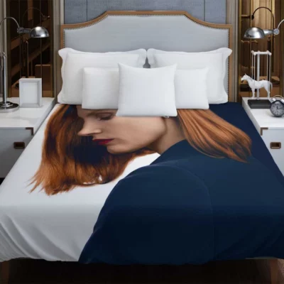 Miss Sloane Movie Jessica Chastain Duvet Cover