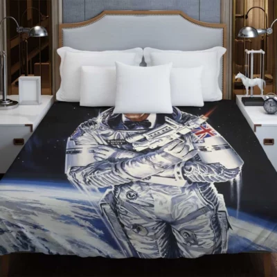 Moonraker Movie Roger Moore James Bond Duvet Cover