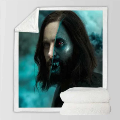 Morbius Movie Horror Sherpa Fleece Blanket