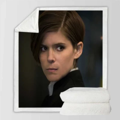 Morgan Movie Kate Mara Sherpa Fleece Blanket