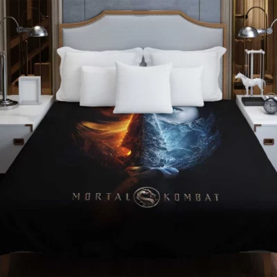 Mortal Kombat Movie Cole Young Duvet Cover