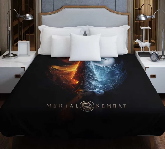 Mortal Kombat Movie Cole Young Duvet Cover