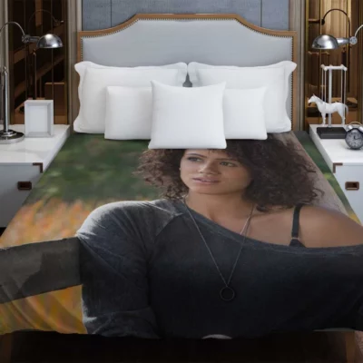 Nathalie Emmanuel Ramsey Fast & Furious 7 Movie Duvet Cover