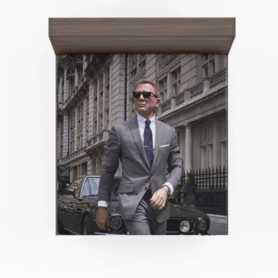 No Time to Die Movie Daniel Craig James Bond Fitted Sheet