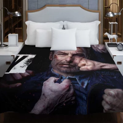 Nobody Movie Bob Odenkirk Duvet Cover