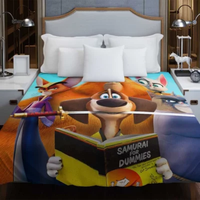 Paws of Fury The Legend of Hank Kids Duvet Cover