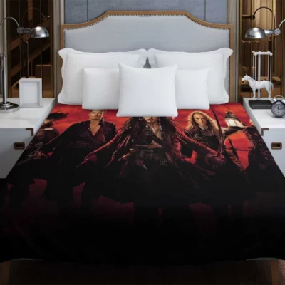 Pirates Of The Caribbean At Worlds End Movie Duvet Cover