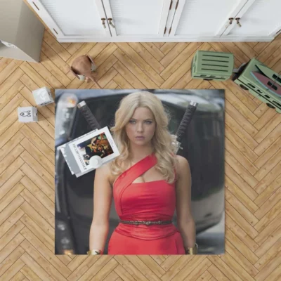 Pixels Movie Ashley Benson Rug