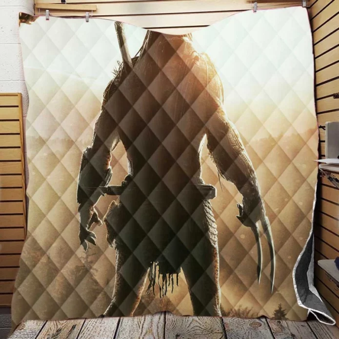 Prey Action Sci-fi Movie Quilt Blanket