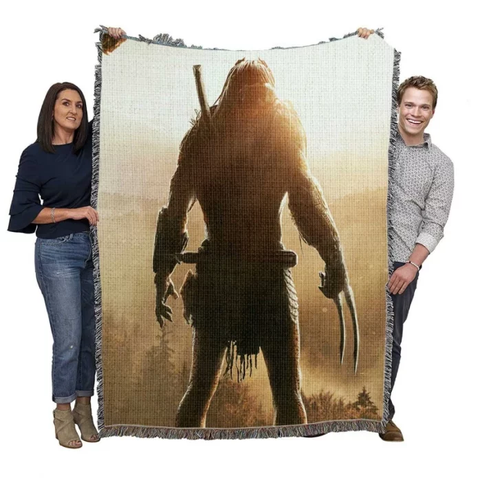 Prey Action Sci-Fi Movie Woven Blanket