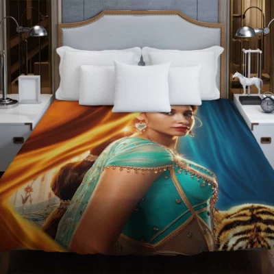 Princess Jamine Naomi Scott in Aladdin Movie Duvet Cover