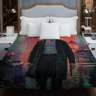 Reminiscence Movie Hugh Jackman Duvet Cover