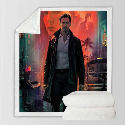 Reminiscence Movie Hugh Jackman Sherpa Fleece Blanket