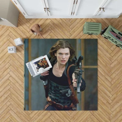 Resident Evil Afterlife Movie Rug