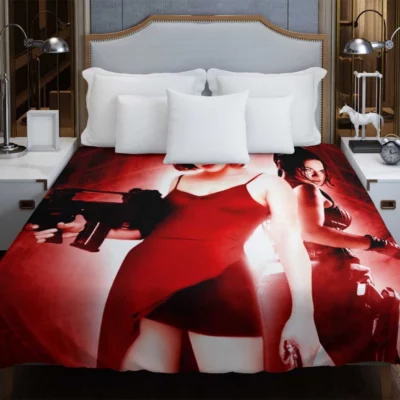 Resident Evil Movie Michelle Rodriguez Duvet Cover