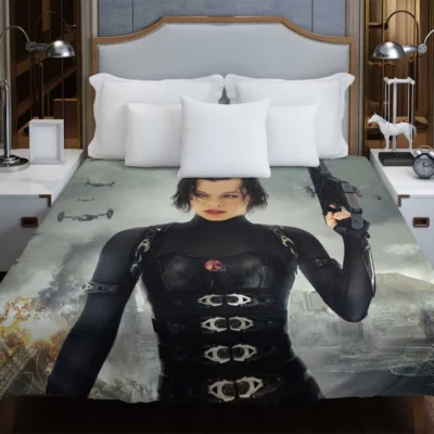 Resident Evil Retribution Movie Milla Jovovich Duvet Cover