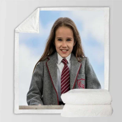 Roald Dahls Matilda the Musical Movie Sherpa Fleece Blanket