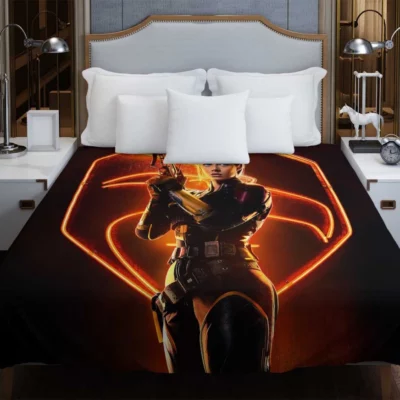 Samara Weaving As Scarlett In Snake Eyes GI Joe Movie Duvet Cover