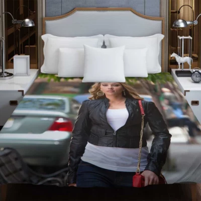 Scarlett Johansson in Don Jon Movie Duvet Cover