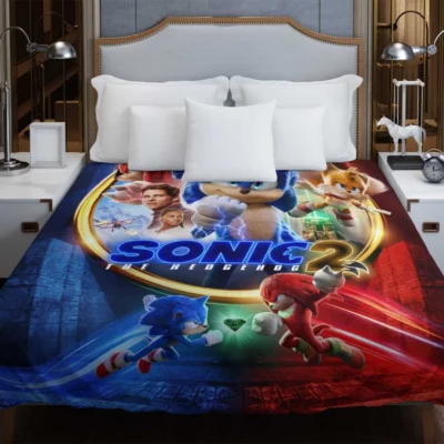 Sonic the Hedgehog 2 Movie Duvet Cover