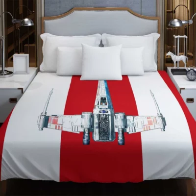 Star Wars Movie X-wing Starfighter Duvet Cover