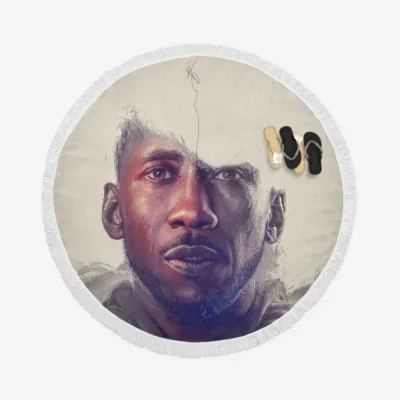 Swan Song Movie Mahershala Ali Round Beach Towel