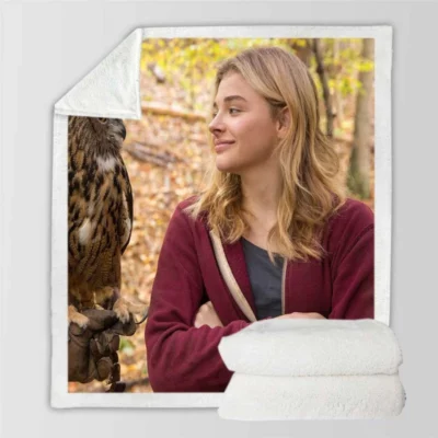 The 5th Wave Movie Chloe Grace Moretz Sci-fi Sherpa Fleece Blanket