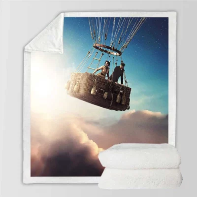 The Aeronauts Sci-Fi Movie Sherpa Fleece Blanket