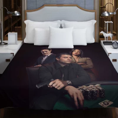 The Card Counter Movie Oscar Isaac Duvet Cover