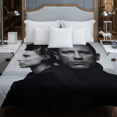 The Girl With The Dragon Tattoo Movie Daniel Craig Duvet Cover